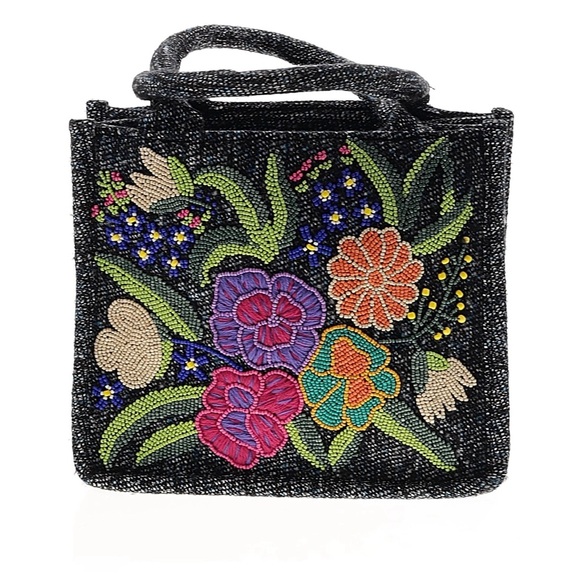 America & Beyond Handbags - America & Beyond floral embroidered bag.